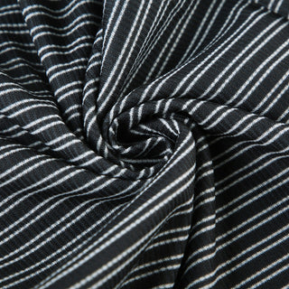 Casual Contrast Double Striped Pants