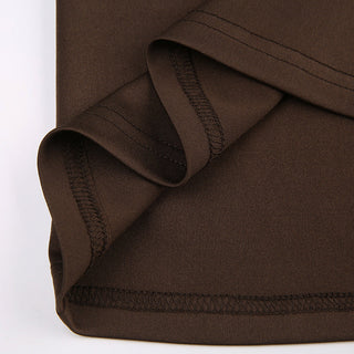 Knitted Slim-fit Half-length Dress