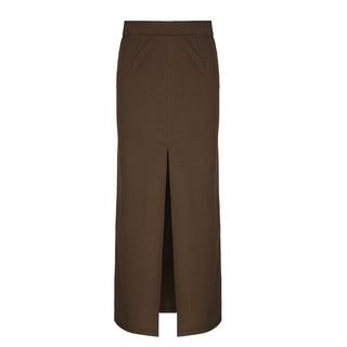 Knitted Slim-fit Half-length Dress
