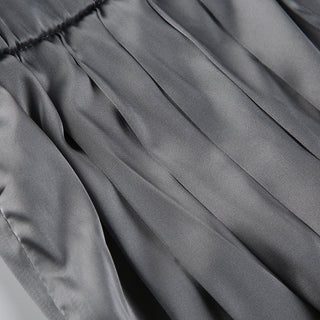 Satin Casual Suit Pants