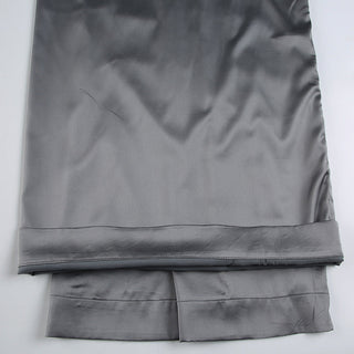 Satin Casual Suit Pants
