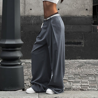 Lace Stitching Pants
