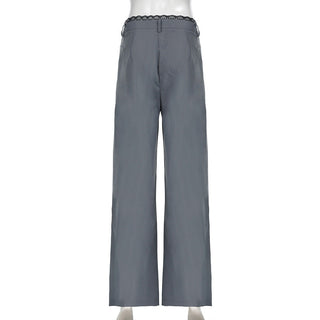 Lace Stitching Pants