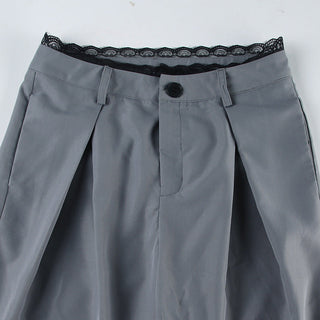 Lace Stitching Pants