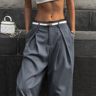 Lace Stitching Pants
