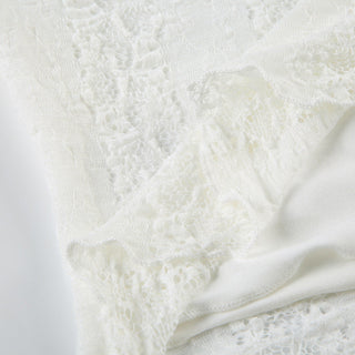 Hollow Lace-up T-shirt