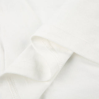 Pearl Bow Round Neck Casual Top