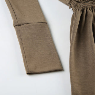 Lace Edge Square Collar Swing Top