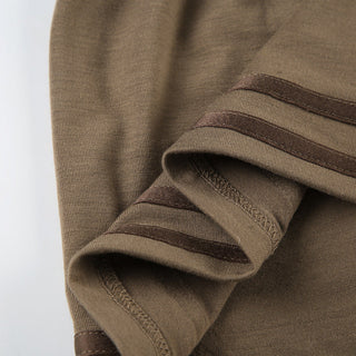 Lace Edge Square Collar Swing Top