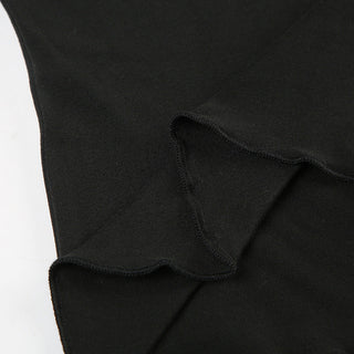 Lace V-Neck Cross Chest Top