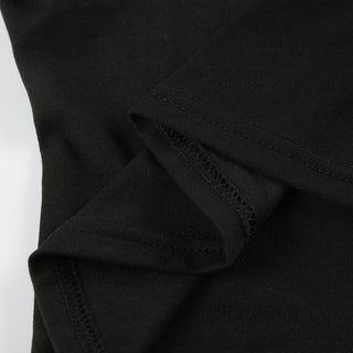 Plaid V-Neck Lace-Up Long Sleeve Top