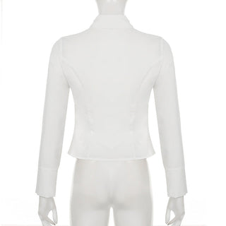 Pleated Slim Fitted Waist Top