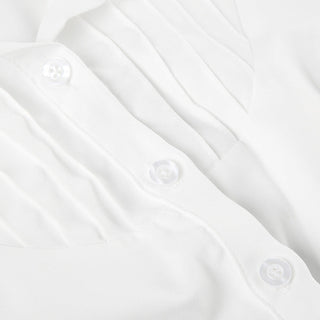 Pleated Slim Fitted Waist Top