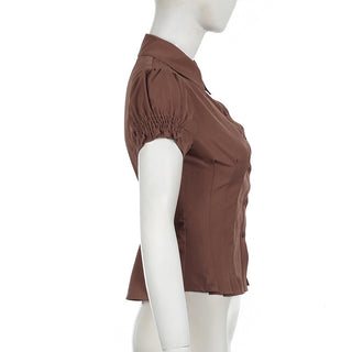 Waist Slimming Button Cardigan Top