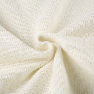 Pure Color Long Sleeve Wool Cardigan