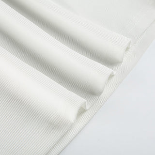 Twisted Lace Square Collar Slim Top