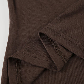 Lace Stitching Button Scarf Top