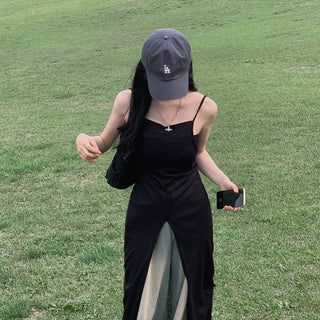 Slit Bandage Knitted Dress