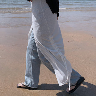 Slit Bandage Knitted Dress