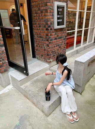 Square Collar Lace Tops