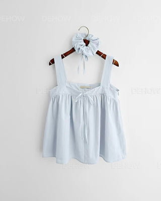 Square Collar Lace Tops