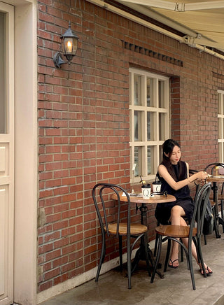 Sleeveless Round Neck Tops Dress