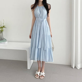 Halterneck Off-Shoulder Fitted Dress