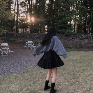 Strap Tied Short Dress