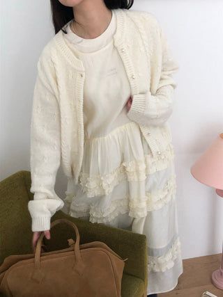 Pleated Wooden Ear Dress