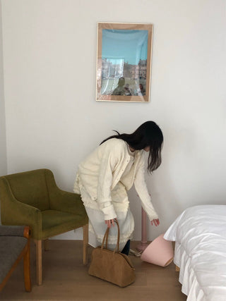 Pleated Wooden Ear Dress