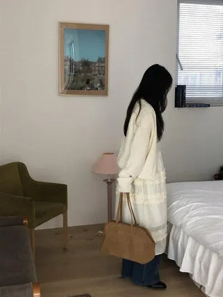 Pleated Wooden Ear Dress