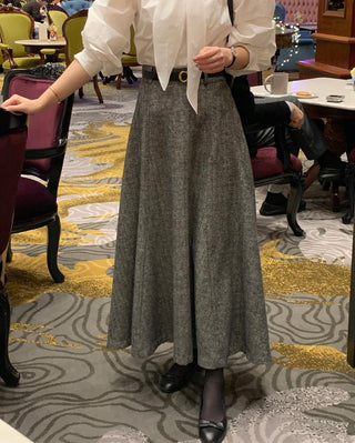 High Collar Lace Up Shirt