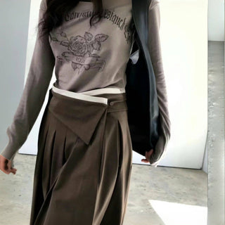Geometric Waist Tutu Skirt