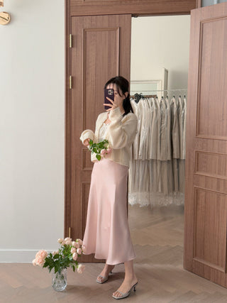 Ear Pleated Lace Top