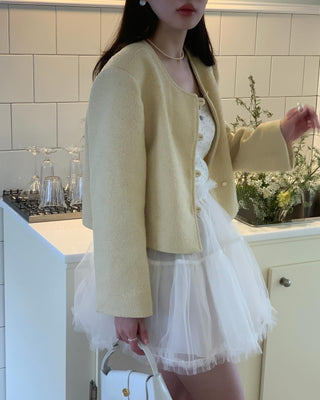 White Lace Cake Dress