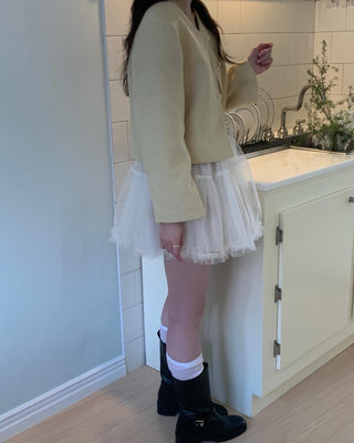 White Lace Cake Dress