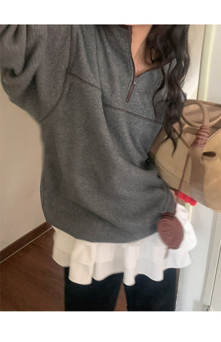 Multi-Layer Wooden Ear Skirt