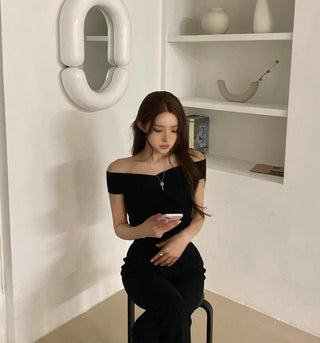 Cross Halter Knitted Tops