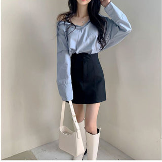 Off-Shoulder Bandage Dress Tops