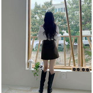 Off-Shoulder Bandage Dress Tops