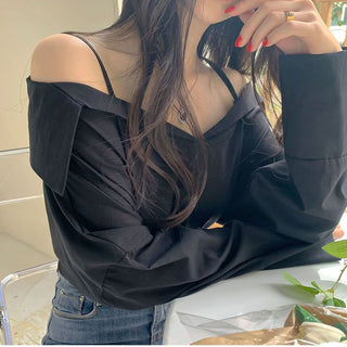 Off-Shoulder Bandage Dress Tops