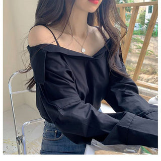 Off-Shoulder Bandage Dress Tops