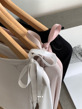 Bow Lace Up Long Sleeve Shirt