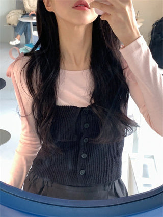 Bow Lace Up Long Sleeve Shirt