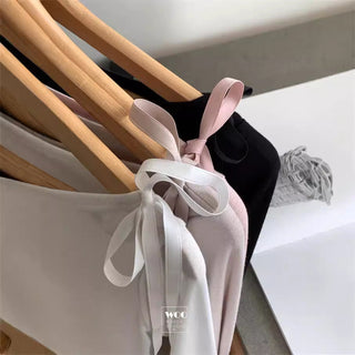 Bow Lace Up Long Sleeve Shirt