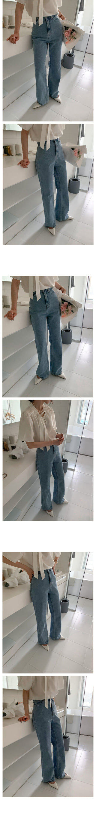 Ribbon Chiffon Puff Sleeve Shirt