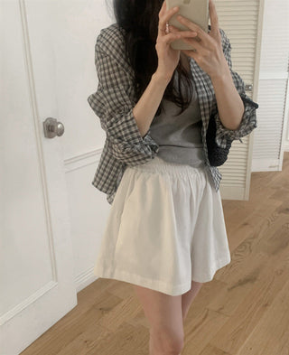 Lightweight Plaid Shirt