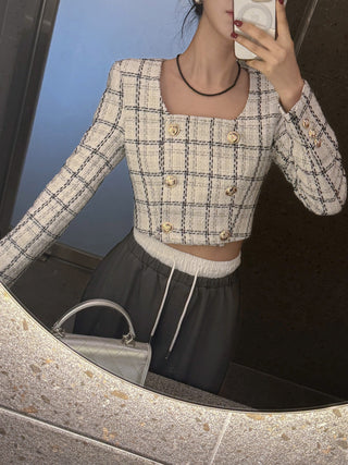 Patchwork Waist Casual Pants