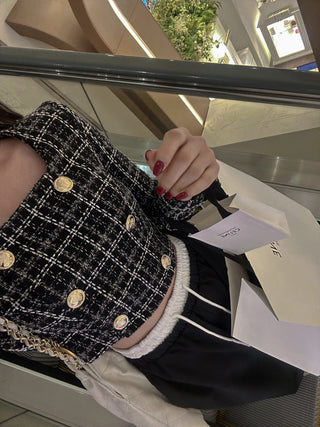 Patchwork Waist Casual Pants