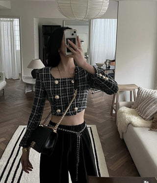 Patchwork Waist Casual Pants